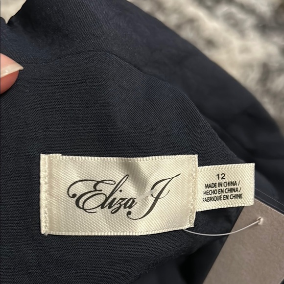 Eliza J Navy Jumpsuit - Picture 7 of 8